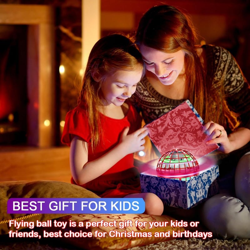Taikcsut 2025 Upgraded Flying Orb Ball Toy, Hover Boomerang Ball Spinner Mini Drone - Magic Floating Galactic Fly Spinning Orb, for for Boys Girls and 6-12 Age Kids - Image 4